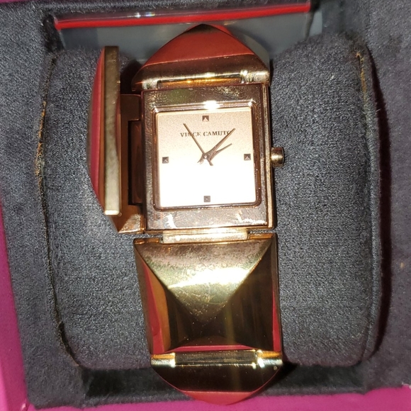 Vince Camuto Jewelry - Vince Camuto Rose Gold Watch Bracelet